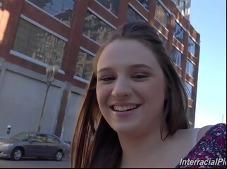 big cock cumshot big tits brunette
